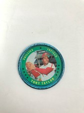 TONY TAYLOR PHILADELPHIA PHILLIES VINTAGE 1971 TOPPS COIN