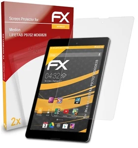 2x Screen Protection Film for Medion LIFETAB P9702 MD60828 matt&shockproof - Afbeelding 1 van 8