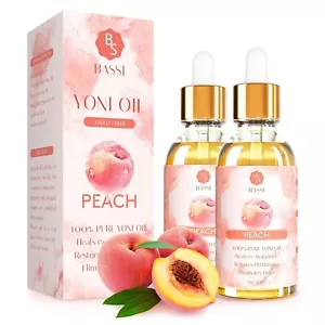 NEW! Natural YONI OIL Feminine Detox Organic Oil Eliminate Odor PH Balance PEACH - Picture 1 of 10