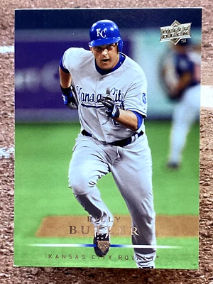 Billy Butler #259 2008 Upper Deck Kansas City Royals Foto 1 de 2