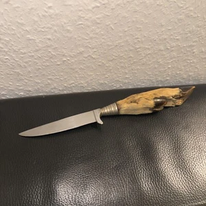 alter Hirschfänger mit Rehlauf Solingen Trachtenmesser Jagdmesser Messer - Bild 1 von 6