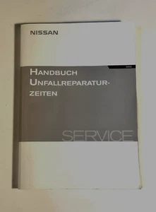 Manual Nissan tiempos de reparación de accidentes manual de taller - Imagen 1 de 3