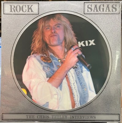 KIX  Interview Picture Disc Rock Sagas Vinyl LP Record UK Fotodisk NEW sealed - Image 1 of 2