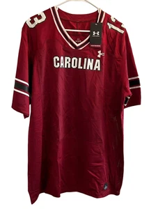 Official Under Armour South Carolina Gamecocks Football Jersey Mens XL #13 NWT - Picture 1 of 8
