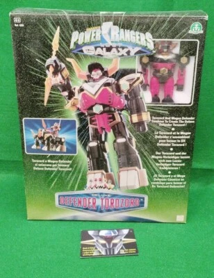 BANDAI GIOCHI PREZIOSI, POWER RANGERS Lost GALAXY Deluxe DEFENDER TOROZORD MISB! - Immagine 1 di 4
