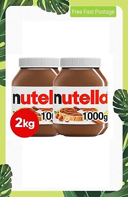2 X Nutella Jar 1kg-FREE DELIVERY FAST SHIPPING AU NEW • 29.56$
