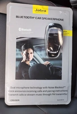 Jabra Cruiser Bluetooth Coche Kit Altavoz 450775 NUEVO Sellado con Adaptador de CA Foto 1 de 2