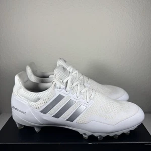 Botines de fútbol Adidas Ultraboost PE blancos grises cromados HP8836 para hombre talla 16” - Imagen 1 de 8