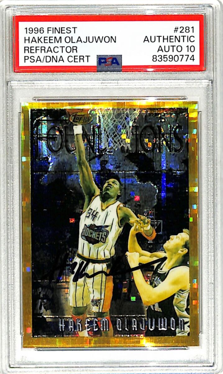 Hakeem Olajuwon Basketball Original Autographed Sports Hakeem Olajuwon Basketball Original Autographed Sports