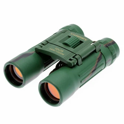 10x25 CAMOUFLAGE Binoculars VISIONARY DX Anti Glare Light Weight - Image 1 of 2