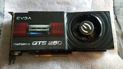 TESTED GOOD EVGA NVidia GeForce GTS 250 PCIe 2.0 512MB Graphics Video Card GPU - Image 1 of 3