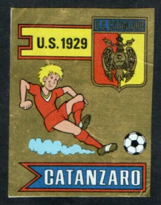 FIGURINA CALCIATORI PANINI 1980/81 N.114 CATANZARO SCUDETTO MASCOTTE REC - Imagen 1 de 1