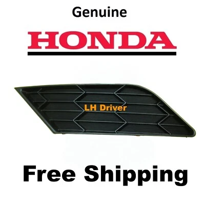 2011-2013 Honda Odyssey Bumper Grille Grill Fog Lamp Cover Driver LH L OEM New - Image 1 of 3