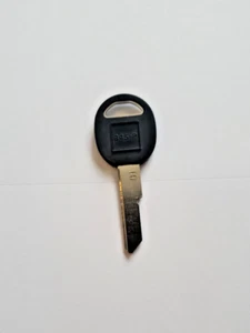 B-45 ILCO Nickel Plated Brass Plastic Head (1 Key) stamped GM keyway " H " - Picture 1 of 3