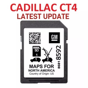 CADILLAC CT4 2020-2022 LATEST 2024 MAP UPDATE GPS Navigation SD Card 86818592 - Bild 1 von 4