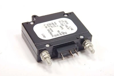 AIRPAX UPL1-1REC4-62-203 Circuit Breaker, Hydraulic Magnetic. Single Pole 20A