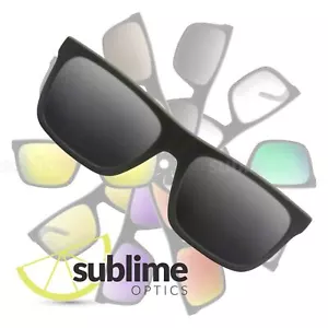 Black (Dark Grey) NON POLARIZED Replacement Lenses for Arnette Dropout AN4176 - Bild 1 von 5