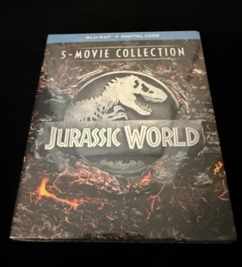 Jurassic World 5 Movie Collection Blu-ray + Digital New, Sealed! Ships Free! - Imagen 1 de 2