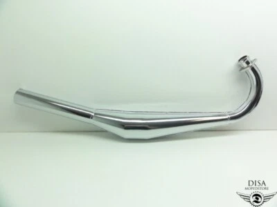 Auspuff mit 32mm Flansch Anschluss Renn Sport Tuning für Hercules