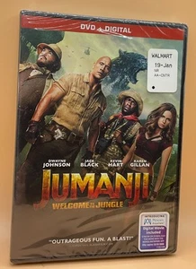 Jumanji: Welcome to the Jungle DVD 2017 The Rock **SEALED** **Buy 2 Get 1 Free** - Imagen 1 de 3