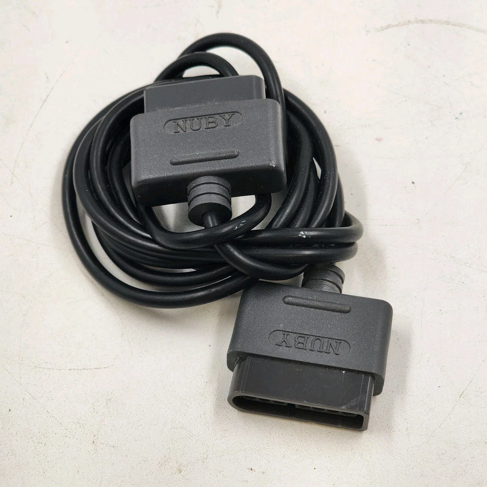 NUBY Super Ninetendo Extendo SNES Extension 6' Controller Cable Vintage - Image 1 of 4