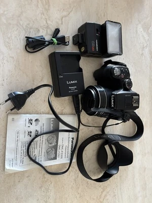 ⚡Panasonic Lumix DMC FZ200 12.1 MP  24x Zoom TOP Zustand  Zubehörpaket getestet⚡ - Bild 1 von 4