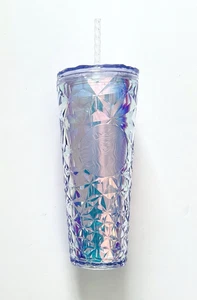 Starbucks 2023 Holiday Cold Cup Tumbler 24 Oz Iridescent Prism - NEW, w/Tag - Picture 1 of 4