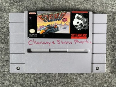 F-Zero Super Nintendo SNES 1991 Game Cart Only Made in Japan SNS-FZ-USA - Image 1 of 4