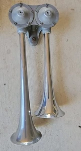Vintage Chrome Air Boat Horn 11670 - Picture 1 of 8