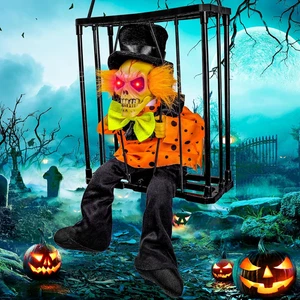 Halloween Screaming Animated Decorations Halloween Decor Prop with Motion Sensor - Picture 1 of 12