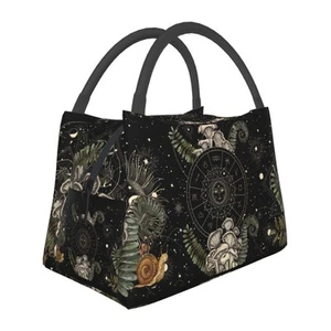 Witchy Gaming Insulated Lunch Bags For Women Men, Reusable Lunch Cooler Bags ... - Picture 1 of 7