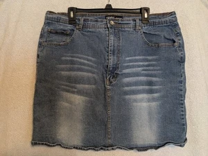 REVOLT Jeans Co.-Junioren blau Jeans Denim Rock 19" Länge Junior Gr. 20 - Bild 1 von 5