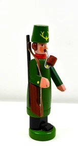 kleiner Räuchermann Jäger Förster orig. Erzgebirgische Volkskunst Holzkunst 9456 - Bild 1 von 6