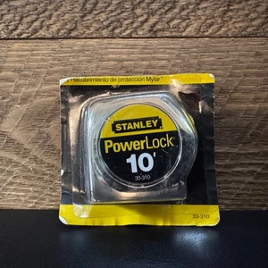 Stanley 33-310 PowerLock 10’ x 3/4" Tape Measure Vintage 1998 USA -NOS/Open-Box - Picture 1 of 12