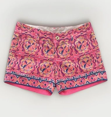 Pantalones Cortos Lilly Pulitzer Callahan 5” Entrepierna Rosa Fusion Rock House XS/Pequeños** Foto 1 de 4