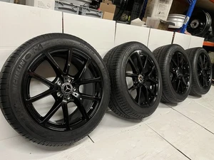 Original Mercedes W236 CLE 18“ Winterräder A2364010300 DOT23 6-7mm MWST Schwarz - Bild 1 von 12