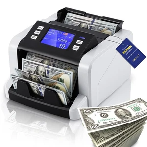 Mixed Denomination Money Counter Machine, Touchscreen Value Counter, 1500Bill... - Picture 1 of 8