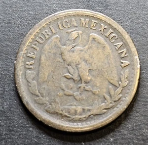 1903 M Mexico 1 Centavo 2nd Republic Better Condition - Picture 1 of 8