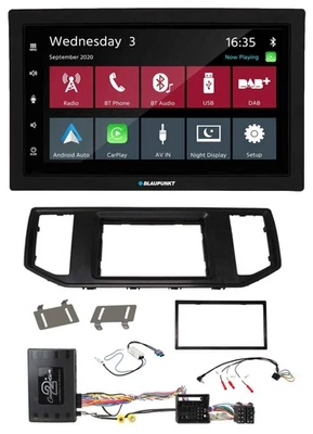 Blaupunkt DAB Bluetooth USB Lenkrad 2DIN Autoradio für VW Crafter MAN TGE Infoad - Bild 1 von 4