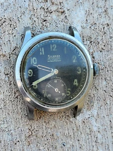 Silvana Dienstuhr Wehrmacht Armbanduhr Militär Uhr Wasserdicht WH - Bild 1 von 10