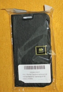 Handy Etui schwarz für Samsung Galaxy S4 mini unbenutzt + original Verpackung - Zdjęcie 1 z 2