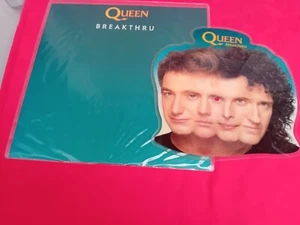 Queen 'Breakthru' Shaped 7" Picture Disc 1989 UK Vinyl Single Record - Picture 1 of 2