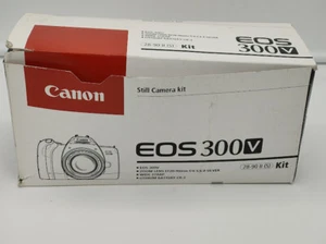 Canon EOS 300v ZOOM EF 28-90 mm 4-5,6 II SILVER STILL CAMERA KIT COMPLETO - Imagen 1 de 2