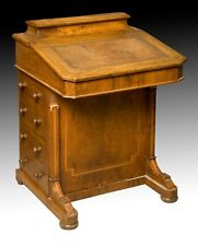 Walnut Davenport desk. England, 19th century.