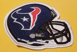 Houston Texans NFL helmet Embroidered Patch approx 3.75x4.5" - Picture 1 of 2