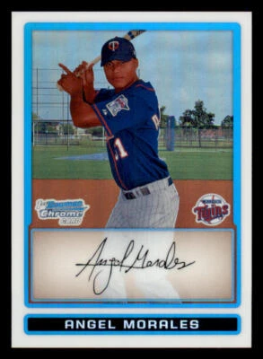 2009 Bowman Chrome Prospects Refractors #BCP19 Angel Morales /500 - Image 1 of 2