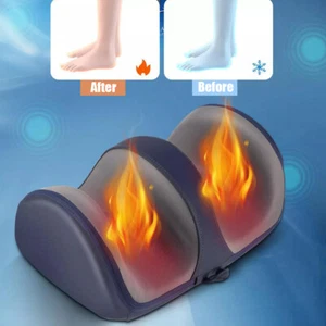 Shiatsu Foot and Calf Massager Machine with Heat Deep Kneading for Circulation - Picture 1 of 19