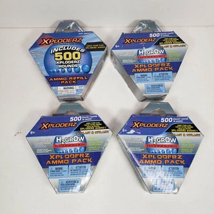 Xploderz Ammo 3 Refill Packs - 500 Count each Brand New Sealed Box + 1 box - Picture 1 of 5