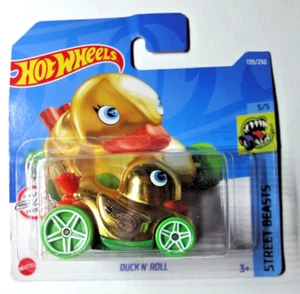 Hot Wheels - Duck N' Roll - Treasure Hunt Series TH - Street Beasts 2022 - HYC06 - Picture 1 of 2