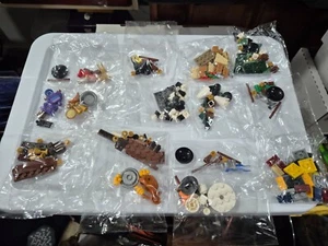 Lot of 15 LEGO Mixed Sealed Parts Bags From Various Minifig Sets no figures - Picture 1 of 5